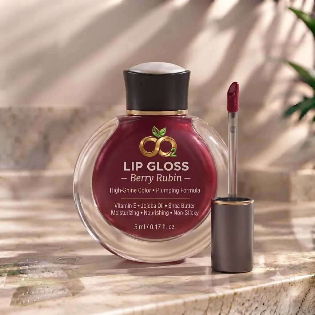 Gloss Berry Rubin — High-shine lip gloss