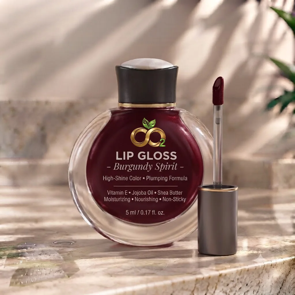 Gloss Burgundy Spirit — High-shine lip gloss