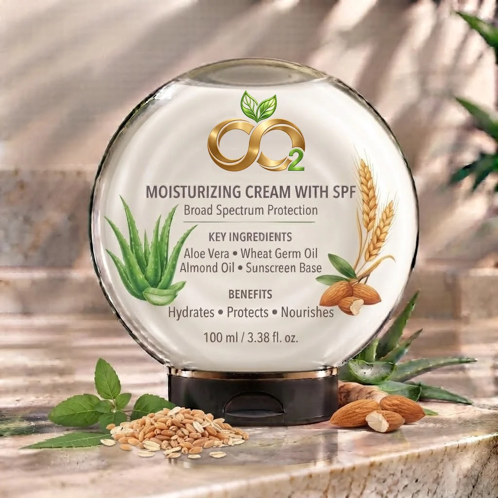 Moisturizing Cream with SPF — Broad spectrum protection