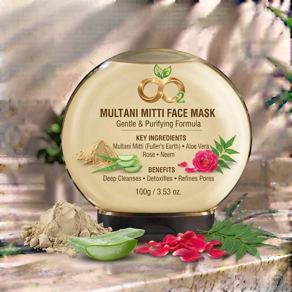 Multani Mitti Face Mask — Gentle & purifying formula