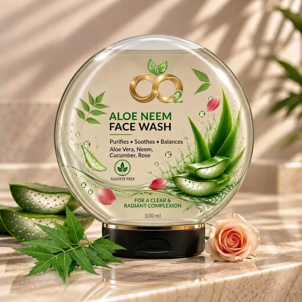 Neem Rose Face Wash — Aloe neem face wash